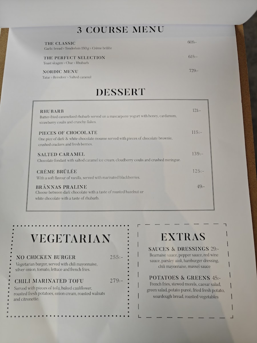 Menu - M/s Bränna photo 3